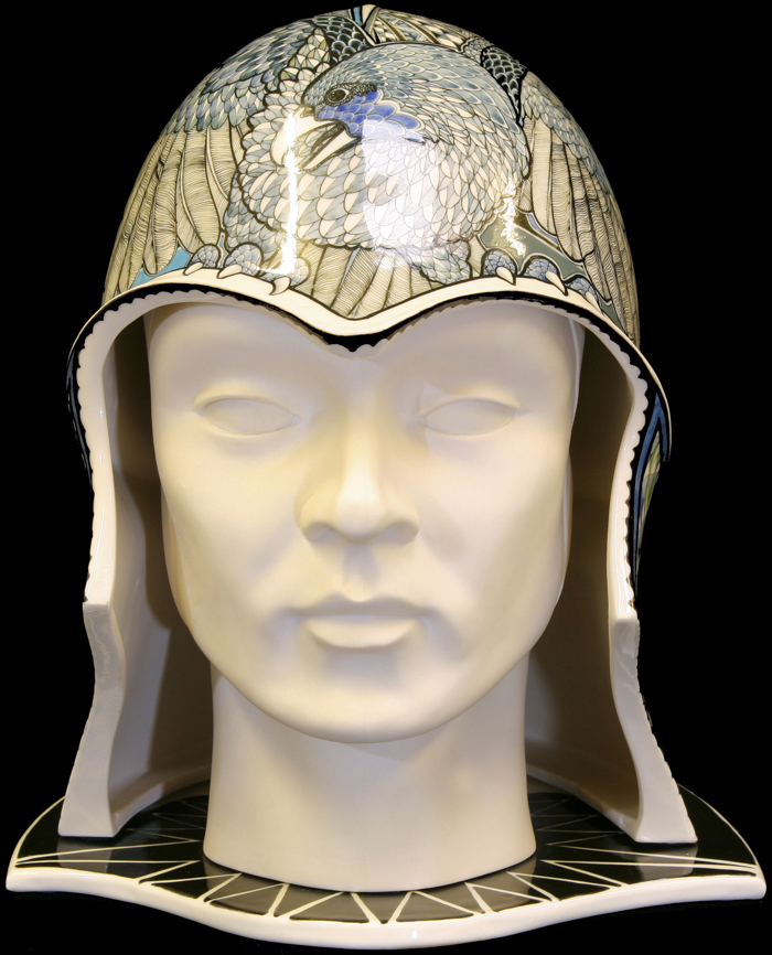 Helmeted Head